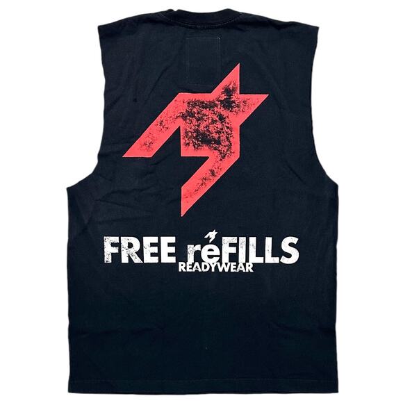 FREE reFILLS Readywear Men's Tank Top Stallion Cutoff Relaxed Fit Tee T-Shirt - Picture 3 of 5